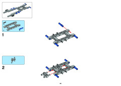 LEGO 8258 instructions page 4 – build guide